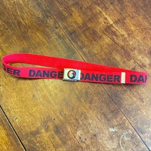 Emily Strange Canvas DANGER Belt